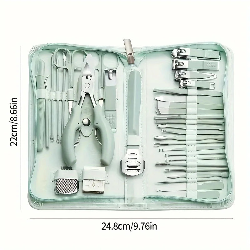 Soft Green Manicure Set